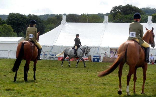 One of the equestrian events.