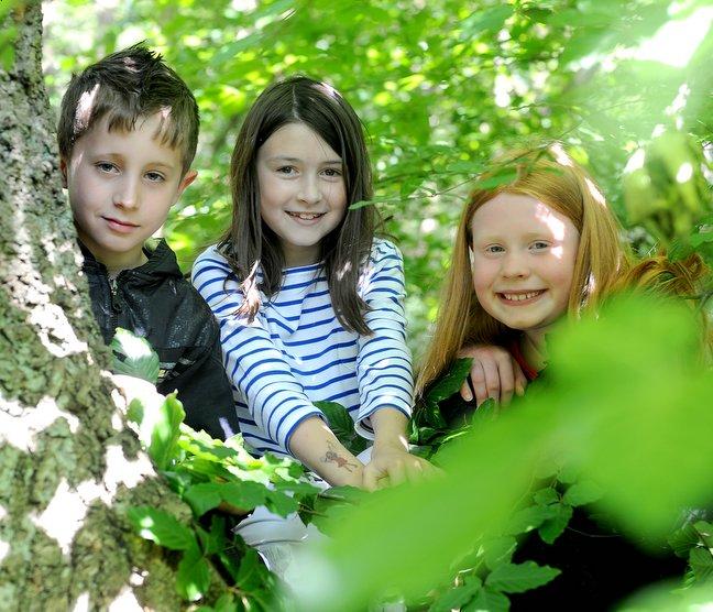Nature detectives were on the case at Bracken Hall Countryside Centre Baildon.
Youngsters were on the trail of half-term holiday fun as part of a wildlife awareness day.
They included, from the left, Michael Koutsavakis, Eva DeLuca, and Eve Atkinson.