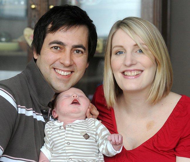 The Born in Bradford (BiB) project has hit a milestone with the birth of its final recruit. 
Baby Jacob Joseph was born to Nicola and Duncan Robinson  at Bradford Royal Infirmary on Thursday, June 2, weighing 9lb 13oz. 


