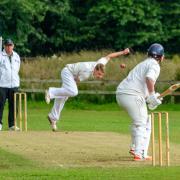 Bingley Congs pace bowler Harry Greenhalgh took four wickets in his side's narrow win over Sutton. Picture: Phil Jackson.