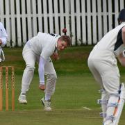 Jonathan Robinson took three wickets as Hepworth & Idle stunned Bingley Congs. Picture: Richard Leach.