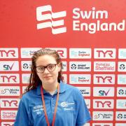 Rebecca Dunn was one of three City of Bradford swimmers to get a gold medal in Sheffield.