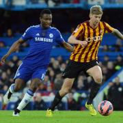 Jon Stead holds off Chelsea's John Obi Mikel during City's incredible 4-2 victory in the FA Cup Fourth Round in 2015