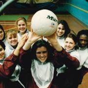 NABWOOD GRAMMAR NETBALL TEAM 1992: Back row: Michelle Hadcroft, Nicola King, Louise Sargeant, Nicola Kaye and Michelle Firth. Front, from left: Emma Johnson, Jeanette Burton, Sarah Briggs and Jeannie Ivanov