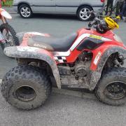 Quad driver fled from police twice and jumped a fence after causing 