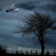 Father Christmas takes to the skies