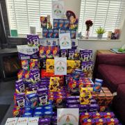 The donated Easter Eggs
