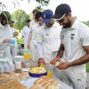 Cricketers in a West Yorkshire village making their selection. Picture: Jill Mead