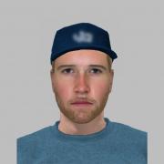 The e-fit released by West Yorkshire Police