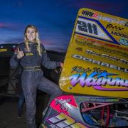 Phoebe Wainman is a trailblazer in the women’s stock car racing world. Picture: Ian Bannister.