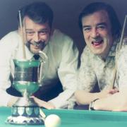 Twelve-time Bradford billiards champion Richard Lodge (left) has sadly passed away.