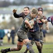 Aaron Magee nearly scored a try for Old Grovians on Saturday