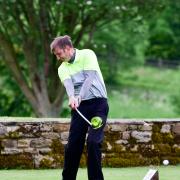 Bradford Union captain Andy Busfield shot one of the lowest individual scores at the Team Championship on Sunday. Picture: Chris Hyslop.