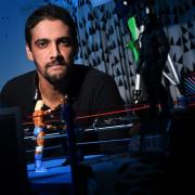 Arfaan Amini is a stop motion animator and WWE fan from Bradford