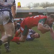 Aidan Scully (red) has joined B&B after departing Cougars. Pic: Jonny Tomes-Green