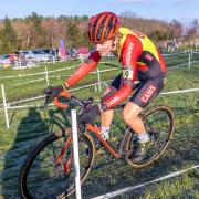 Sophie Thackray rounded her Yorkshire Points Cyclo-Cross Series off nicely at Peel Park. Picture: Bernard Marsden.