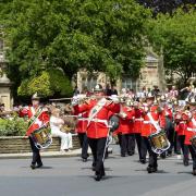 Freedom parade, Skipton in 2015