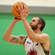 Ricky Fetske aiming to score against Derby Trailblazers earlier this season, a team Bradford will be hoping to replace in the top four next season.