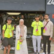 Lucky Bradford students got the chance to visit Silverstone this July