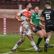 Tom Holmes scored this stunning try against York in the Betfred Championship play-offs last October, but his world was turned upside down just weeks later.