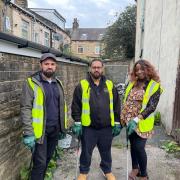 Members of Bradford4Better ready to get litter-picking