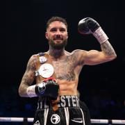 Lewis Sylvester defended his English Lightweight title on Saturday with a superb first-round win over Bradford native Jimmy First.