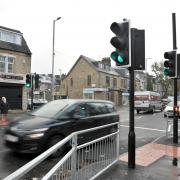 The new traffic lights on Horton Grange Road, Bradford