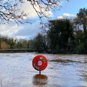 Photo by T&A Camera Club member Jaz Oldham. It shows the River Wharfe on January 14, 2023
