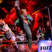 Powerhouse rock band Fozzy in action. Pics: Scott Legato