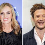 Amanda Holden's parents worked on a scene of James Norton's new series Playing Nice