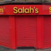 The disturbance occurred outside Salah's on Leeds Road