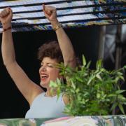 Annie Mac performing her Before Midnight show in London