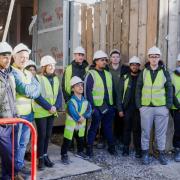Bradford College students have visited the site of a new multi-million-pound surgical day case unit at St Luke's Hospital