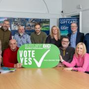 Ilkley BID board is encouraging business to vote 'Yes' in the upcoming ballot. Pic: Heidi Marfitt