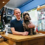 James Mulligan, owner of Tyler-James Pet Supplies - a pet supplies store and professional dog groomers in Ilkley. Pics: Rob Rowlands