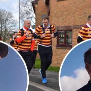 Chris Kirkland and Bradford City manager, Graham Alexander, spoke to the Telegraph & Argus while on the walk