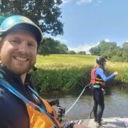 Jonathan Callow, of Thackley, will paddle board nearly 300km to raise money for a cancer charity.