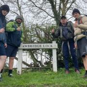 This group of 'Bradford lads' has already raised over £4,000 for the Alzheimer's Society by doing a walk from Bradford to Land's End.
