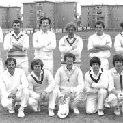John Tiffany (front row, left) was a key member of Bankfoot's batting line up during the 1970s, the standout decade in the club's long history.