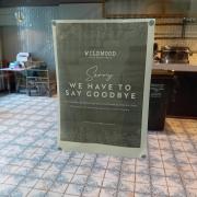 Goodbye message inside Wildwood