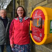 A defibrillator has been installed at St Mary's Church in Wyke