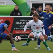 Lucas Odunston was in the Avenue side that were 2-0 up at home to Radcliffe on Easter Monday, but went on to lose 3-2.