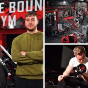 The T&A went to see how Rob Stoves' (right in left pic) Muscle Bound gym is getting on a year after opening