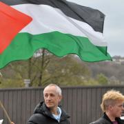 Latest Palestine protest held outside Bradford district firm