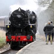 The Keighley & Worth Valley Railway, where filming is taking place for a major production for the BBC