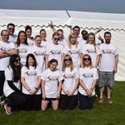 The team from Crossley Hall Primary School take part in last year's Bradford Dragonboat Festival