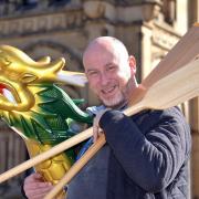 FOLLOWING SUIT: John Galt, project leader of the Bradford Dragonboat Festival, has talked to other Councils
