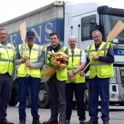 CONVOY: Christyens have loaned a lorry to collect equipment for this year’s Bradford Dragonboat Festival