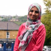 Salma Yaqoob, an independent candidate in Bradford West