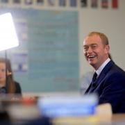 Liberal Democrats leader Tim Farron ahead of the party's manifesto launch today. Photo: Gareth Fuller/PA Wire